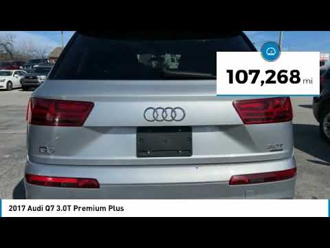 2017 Audi Q7 3.0T Premium Plus Florett Silver Metallic in Chattanooga 31512P