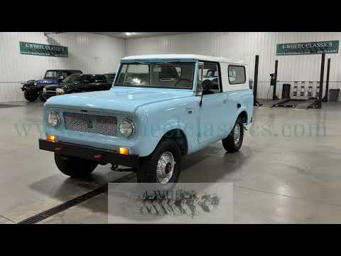 1963 International Scout 80 (CC-2092249) for sale in Holland , Michigan