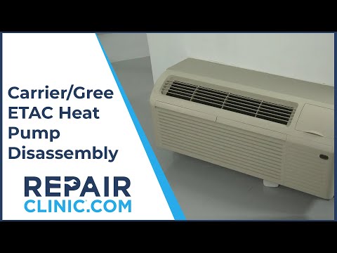 Carrier/Gree ETAC Heat Pump Unit Disassembly – Model ETAC209HP230VACP
