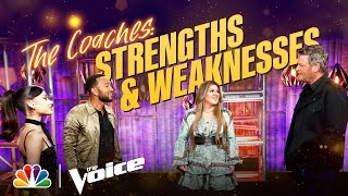 Kelly, Ariana, John and Blake Reveal Each Others&#39; Strengths and Weaknesses | The Voice 2021