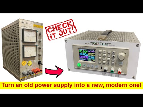 [S7] Laboratory power supply - incredible transformation! how to fit a RIDEN RD6012 Controller