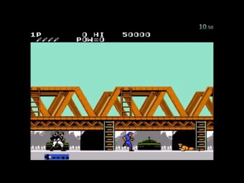 Rush'n Attack (NES) World Record Speedrun in 9:32 by thesecondman