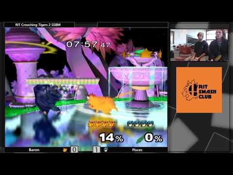 Crouching Tigers 2 SSBM - Winners - Baron (Pikachu) vs Pisces (Marth)