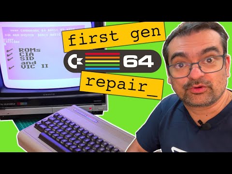 Restoring a Broken 1982 Revision A C64 — It Almost Didn't Make It