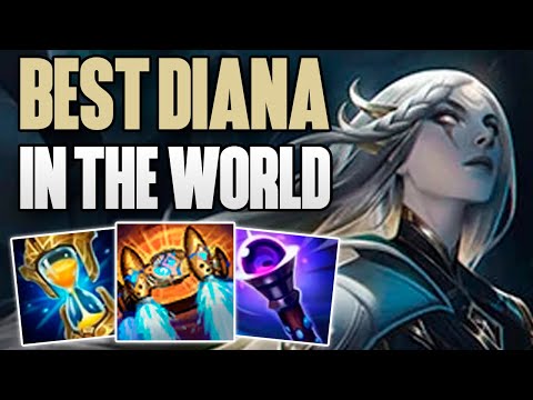 BEST DIANA IN THE WORLD AMAZING SOLO CARRY! | CHALLENGER DIANA JUNGLE GAMEPLAY | Patch 12.13 S12