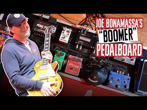 Joe Bonamassa's "Boomer" Pedalboard