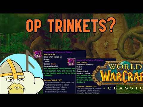 WoW Classic - OP Druid and Priest trinkets? ZG class set trinkets