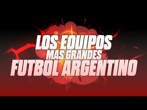 LOS EQUIPOS mas GRANDES del FUTBOL ARGENTINO (segun cantidad de titulos profesionales)