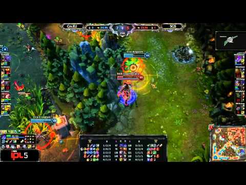 Curse EU v Singapore Sentinels - IPL 5