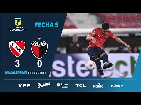 #TorneoSocios | Fecha 9 | resumen de Independiente - Colón