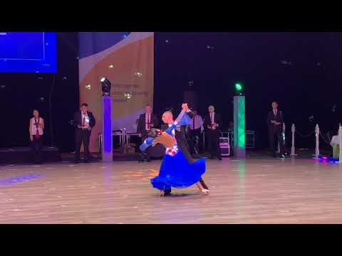 Mykhailo Benivskyi - Daiana Bondar, final slow foxtrot. Ukrainian National Championship 2019, AUDSF.