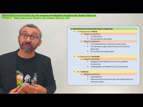 Ley 40/2015 - Organización de la Administración General del Estado