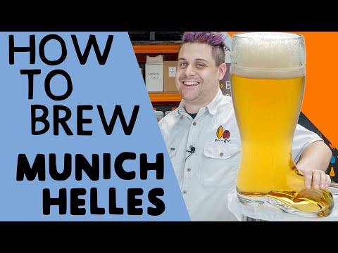How to brew a MUNICH HELLES (with RECIPE).
