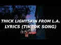 Sweetladychallenge Lewy BlueStrips Lyrics TikTok Song Thick Lightskin From LA