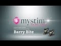 Затискачі для сосків Mystim Barry Bite для електростимуляції, з гвинтовим регулюванням