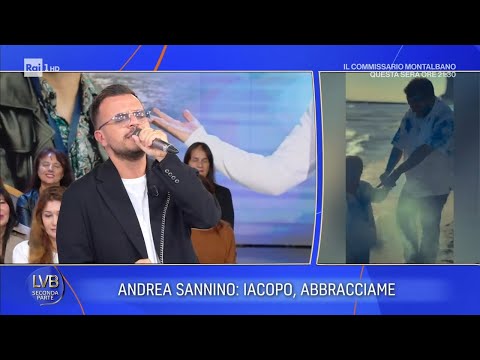 Andrea Sannino canta "Abbracciame" - La volta buona 07/10/2025