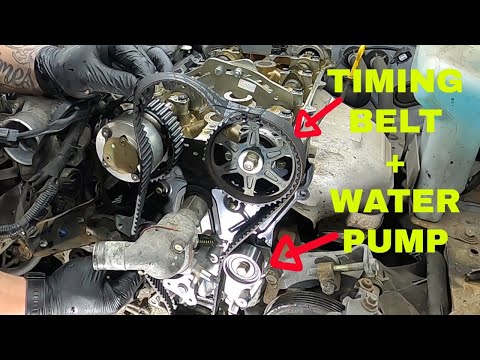 TIMING BELT AND WATER PUMP : MX5 Miata HOW TO