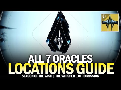 All 7 Oracles in The Whisper - Complete Location Guide (Oracular Seeker Triumph) [Destiny 2]
