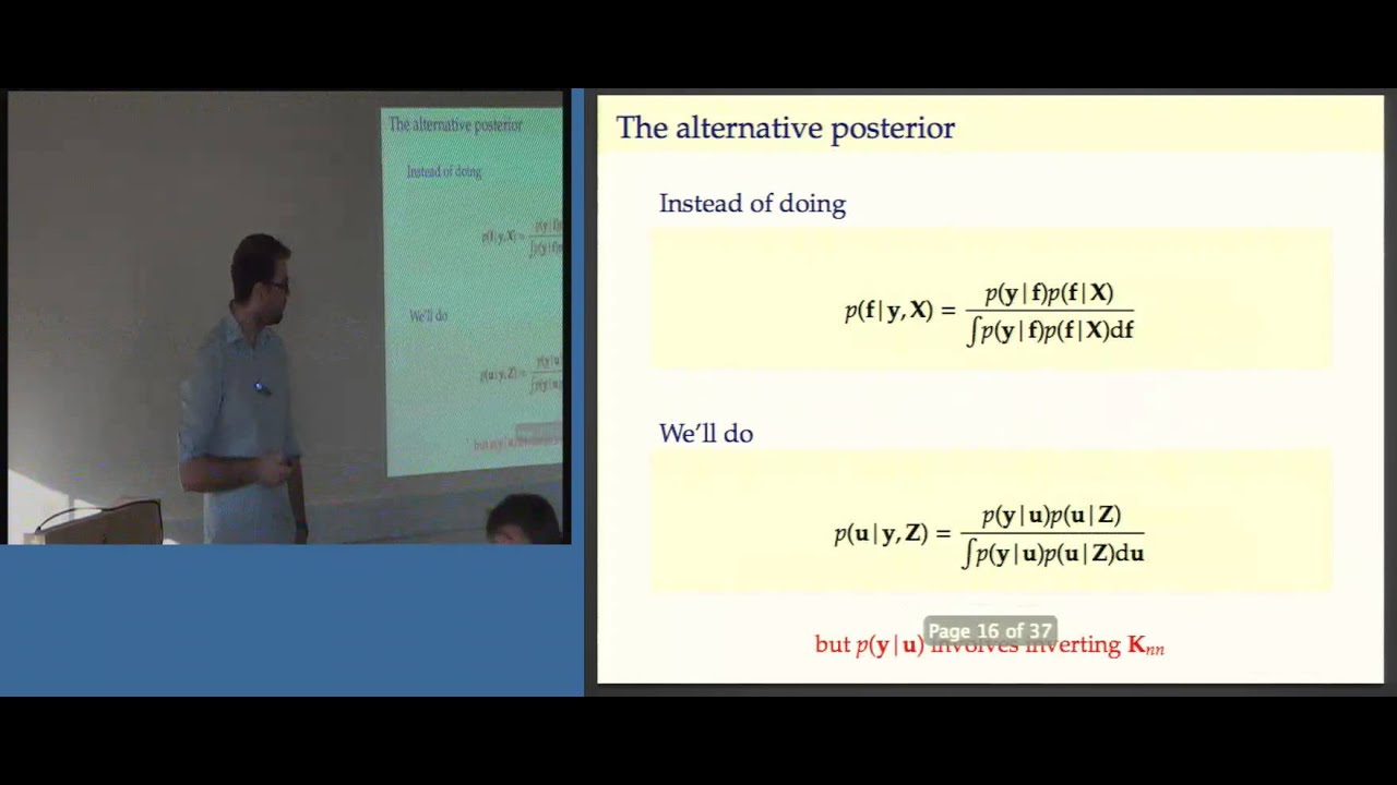 James Hensman: Sparse Gaussian Processes