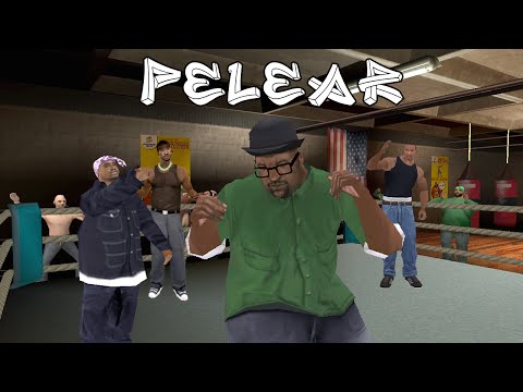 GTA San Andreas - CJ enseña a Smoke a pelear