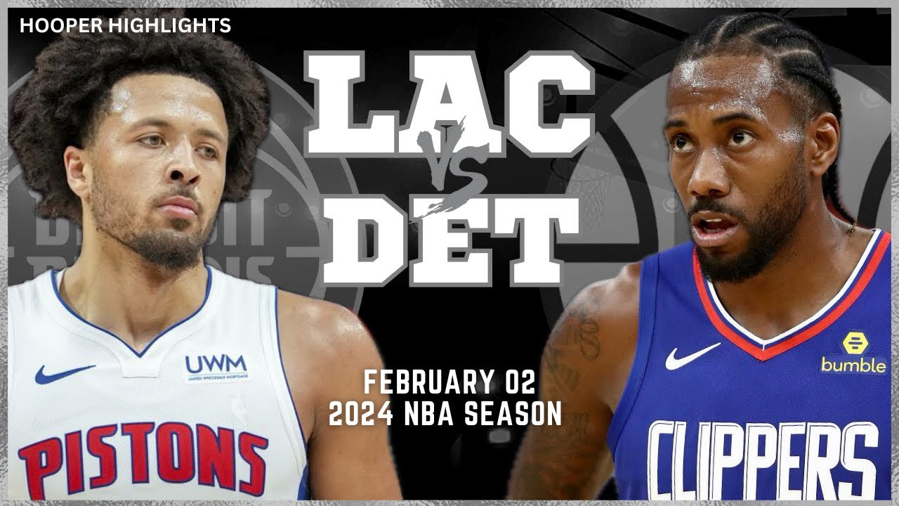 03.02.2024 | Detroit Pistons 125-136 Los Angeles Clippers