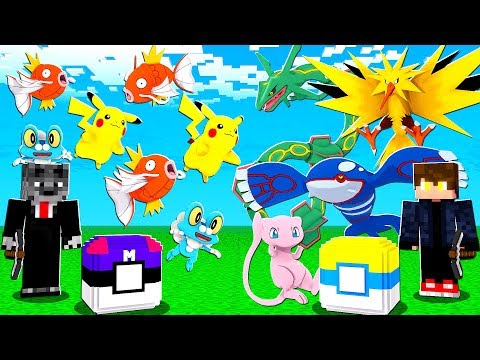 SE VIER POKÉMON LENDÁRIO NA LUCKY PIXELMON O VÍDEO ACABA - MINECRAFT