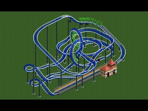 RCT2 - Ride overview - Stand-up coaster
