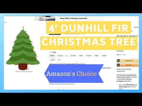 NATIONAL TREE DUNHILL FIR PRE LIT
