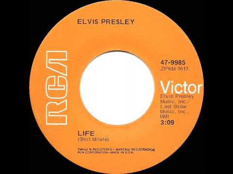 1971 HITS ARCHIVE: Life - Elvis Presley (mono 45)
