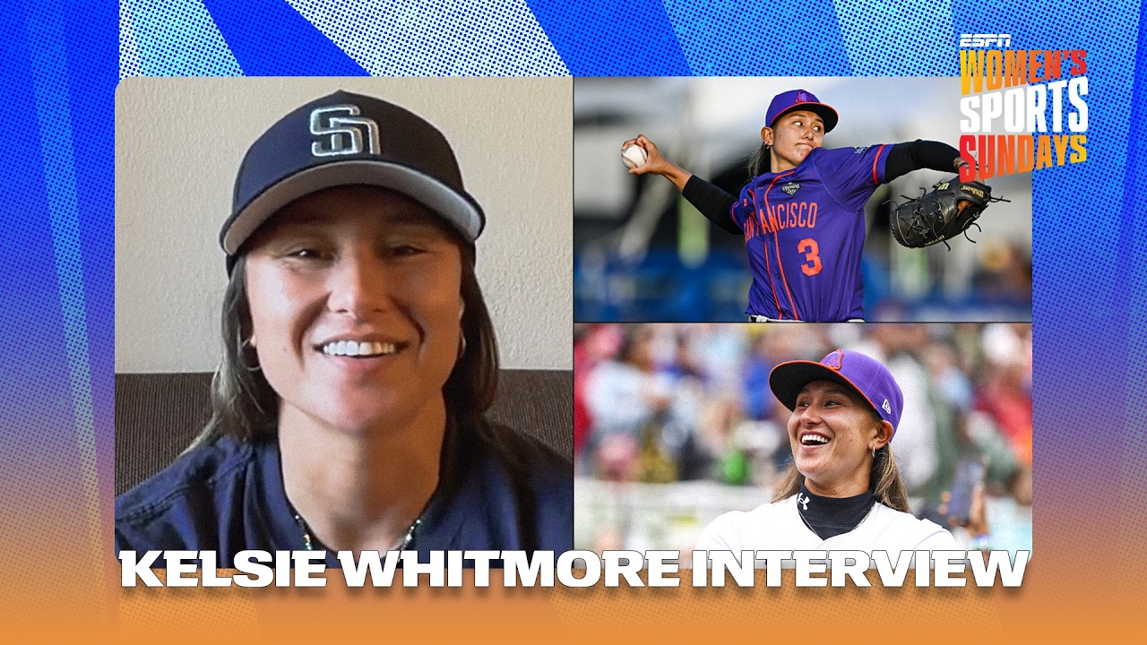 Kelsie Whitmore had to chart her own path in pro baseball | WSS Conversation