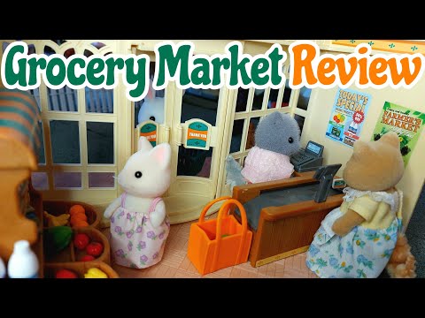 Epoch Sylvanian Families 5315 Prekybos centras video