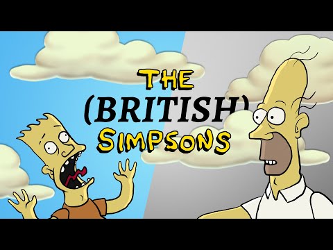 This Is What 'The Simpsons' Would Be Like If It Were British