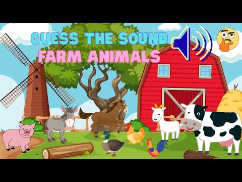 Guess the sound of the farm animals