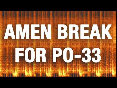 PO-33 Drum Kit - Amen Break