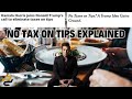 No Tax On Tips Proposal Explained By A Tax Expert