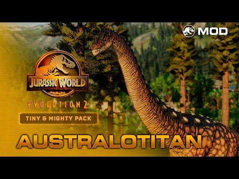 Australotitan Teaser | "Tiny & Mighty" Mod Pack  (feat. @BestInSlotGaming ) | JWE2 MOD