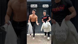 Zudio vs zara Bomber jacket 🧥 #mensfashion #mensfashion #dailyshorts #zudio #zara #fashion #sale