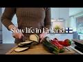 Silent Cozy Vlog Friday Alone Grocery Haul Remote Working Sauna