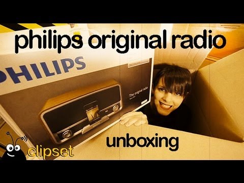 Philips original radio unboxing
