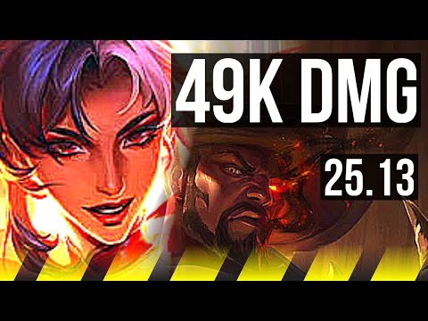 SIVIR & Lulu vs LUCIAN & Nami (ADC) | 49k DMG, 14/5/18 | KR Master | 25.13