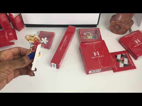 CAROLINA HERRERA Makeup Collection Unboxing | Lipstick, Compact Case, Accessories