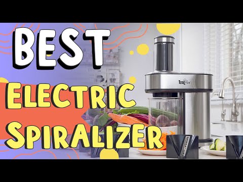 Top 7 Best Electric Spiralizer In 2023 | Best Electric Spiralizer On Amazon | Buying Guide!