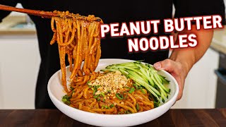 These 15 Minute Creamy Peanut Butter Noodles Will Change Your LIFE!