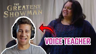 Greatest Showman This is Me LIVE | Voice Teacher Reacts