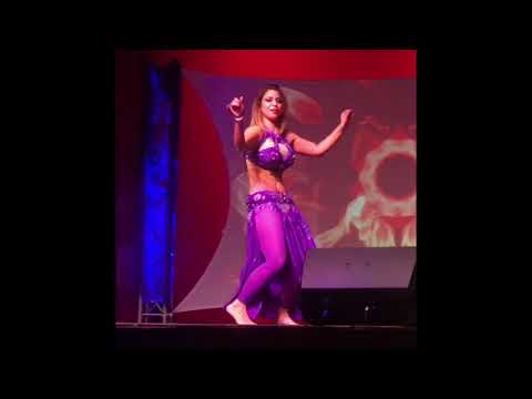 Snake Charmer Belly Dancer Katia at Clifton's Republic 2017