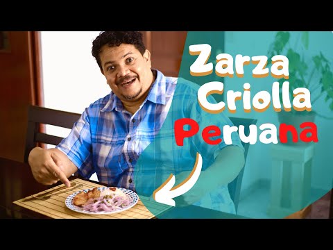 ✅‌ Cocina Peruana [ZARZA CRIOLLA PERUANA] Ensalada de Cebolla, económica y fácil de preparar.