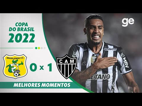 BRASILIENSE 0 X 1 ATLÉTICO-MG | MELHORES MOMENTOS | 3ª FASE DA COPA DO BRASIL 2022 | ge.globo