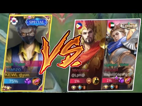 I faced Natalia and 2 Supreme Heroes in ranked games and use this Hanzo item builds!!!!Must try!!