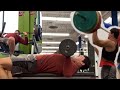 Chest Shoulder And Arms - Full Workout! 120lbs Dumbbells, 315 incline, 225 Cleans