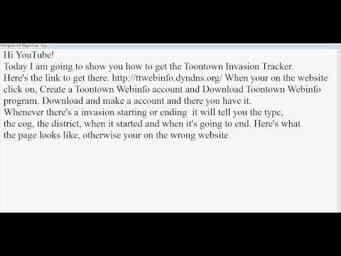 Ttr Invasion Tracker